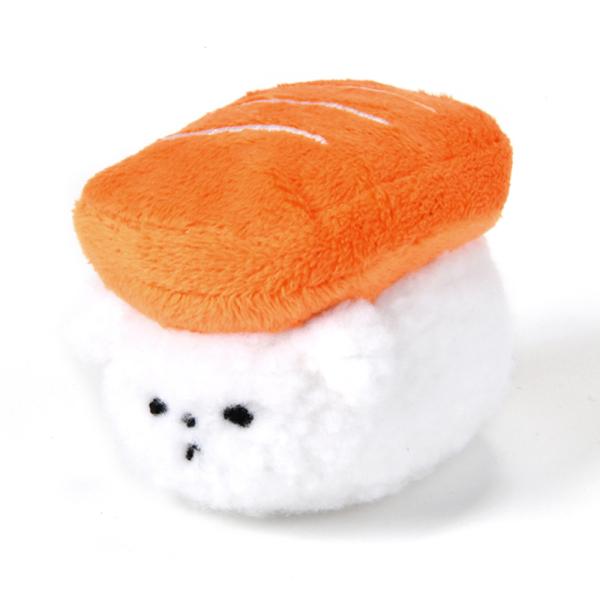 犬　おもちゃ　お寿司シリーズ　とれたてサーモン　ぬいぐるみ