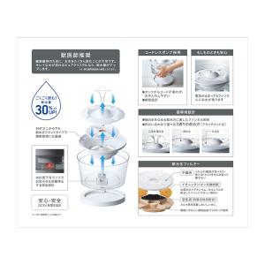 猫 給水器 水飲み GEX ピュアクリスタル ...の詳細画像2