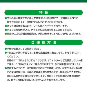 GEX MeGreen 水草を育てる砂 2kg...の詳細画像4