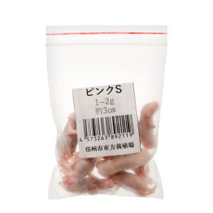 冷凍★ＳＰＦマウス　ピンクマウスＳ（１０匹）（約３ｃｍ・１〜２ｇ）　冷凍マウス　高品質　別途クール手数料　常温商品同梱不可｜chanet