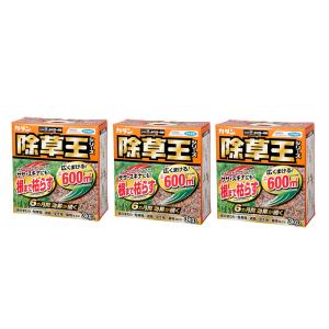 フマキラー 除草王 粒剤 3kg×3