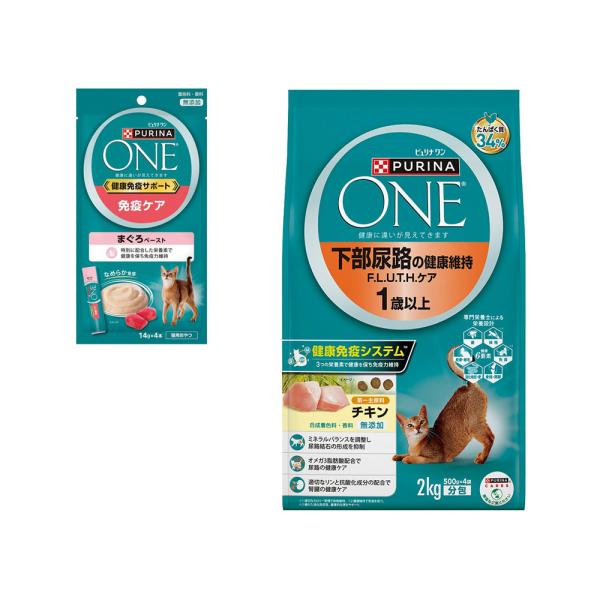 キャットフード　ピュリナワン　猫　キャット　下部尿路の健康維持　Ｆ．Ｌ．Ｕ．Ｔ．Ｈ．ケア　チキン　２...