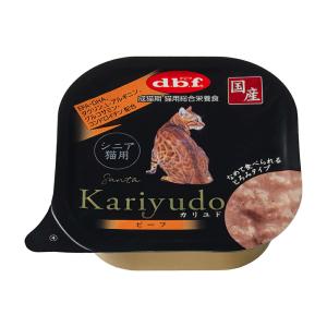 デビフ　Ｋａｒｉｙｕｄｏ　カリユド　シニア猫用　ビーフ　９５ｇ×２４　猫　キャットフード　ウェット｜chanet