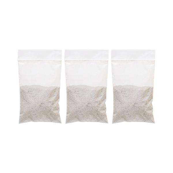 カキ殻粉末　粗目　約５０ｇ　３袋　ミルワーム飼育セット用