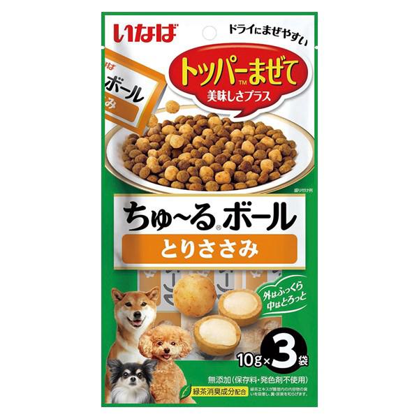 いなば　ちゅ〜るボール　とりささみ　１０ｇ×３袋