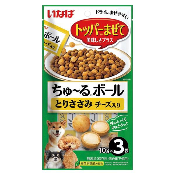 いなば　ちゅ〜るボール　とりささみ　チーズ入り　１０ｇ×３袋