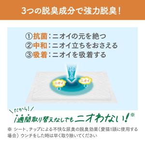 ニャンとも清潔トイレ 脱臭・抗菌シート 12枚の詳細画像3