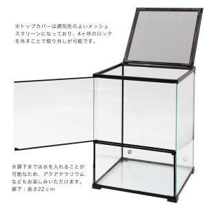 爬虫類ケージ テラスペース 45x45x60c...の詳細画像2