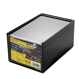 三晃商会 レプタイルボックス ハーフ BK ブラック 爬虫類 飼育ケース