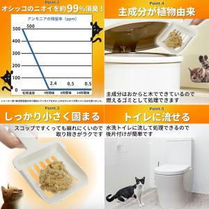 猫砂 ペットプロ 強力消臭おからと木の猫砂 6...の詳細画像4