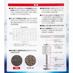 カミハタ リオ バクトサージ スポンジフィルタ...の詳細画像2