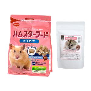 GEX（ジェックス） ゴールデンハムスター専用フード2種＋おやつセット