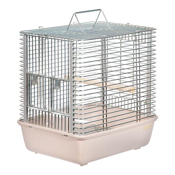 鳥かご　ＨＯＥＩ　ハートフルキャリー　オートミール　（２３．３×２９．６×３０．５ｃｍ）　セキセイ　...