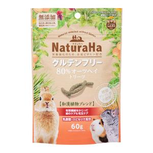 マルカン　ナチュラハ　グルテンフリー　８０％オーツヘイトリーツ　６０ｇ　うさぎ　おやつ