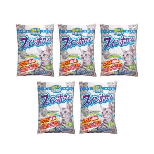 猫砂 紙砂 ファインホワイト 12L×5 常陸化工 お一人様1点限り