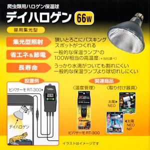 ビバリア デイハロゲン 66W E26 爬虫類...の詳細画像4