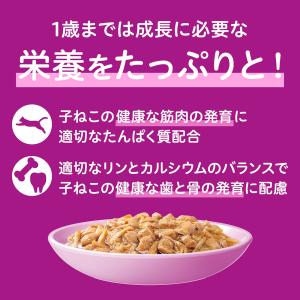 キャットフード カルカン パウチ 子ねこ用 6...の詳細画像5