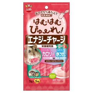 マルカン　はむはむぴゅーれ　エナジーチャージ　イチゴ風味　５ｇ×５本