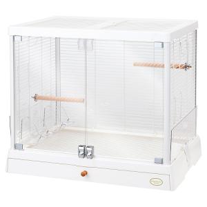 HOEI 一番大きな丸小鳥かご HOEI R440 特大(LL) 白塗装 : アクアペット
