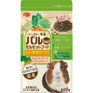 日本ペットフード　パルＯＮＥ　モルモットフード　３種の野菜ミックス　６００ｇ