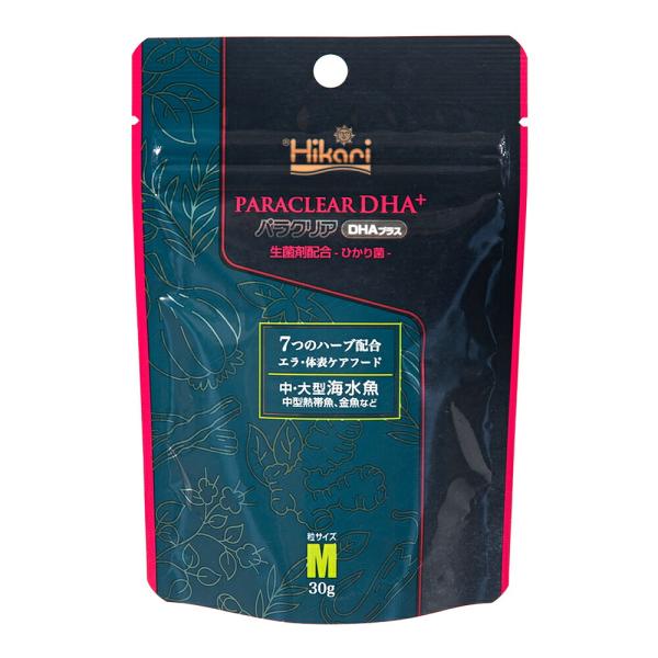 キョーリン　パラクリア　ＤＨＡ＋　Ｍ　３０ｇ　淡水魚・海水魚両用　ハーブ　エラ・体表ケア　餌　フード...