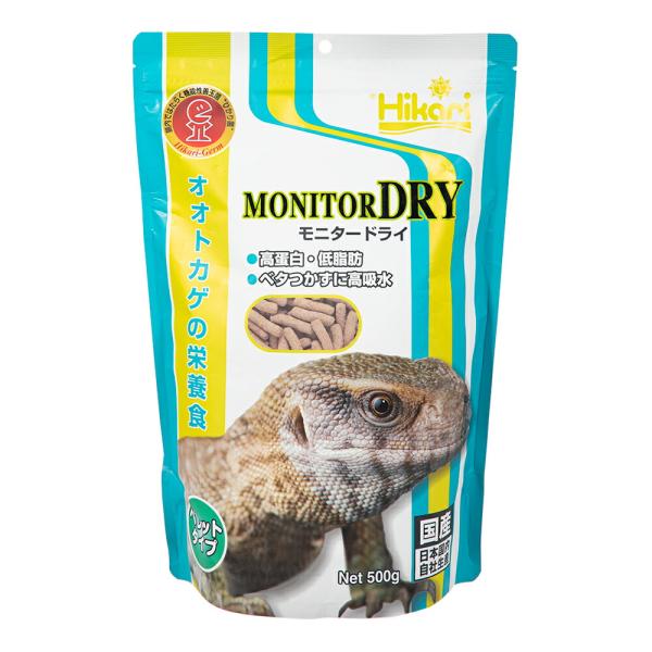 キョーリン　モニタードライ　５００ｇ　餌　エサ　フード　トカゲ　お一人様１２点限り