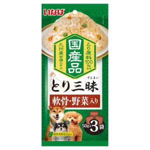 いなば とり三昧 軟骨・野菜入り 50g×3袋の商品画像