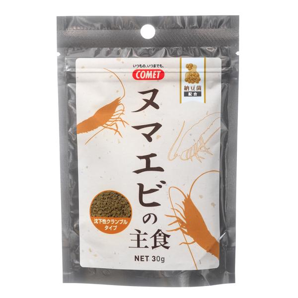 コメット　納豆菌配合　ヌマエビの主食　沈下性　３０ｇ