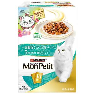 キャットフード ピュリナ モンプチ セット ネスレ ピュリナ モンプチ ボックス 7種のブレンド(小魚入り