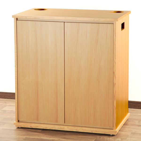 （大型）（組立済み）アクロ　水槽台　７５×４５×８０　穴有り　ラオスヒノキ　本州四国送料無料・同梱不...