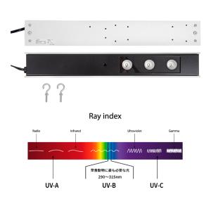 爬虫類用LEDライト エムズワン UVB MH...の詳細画像1