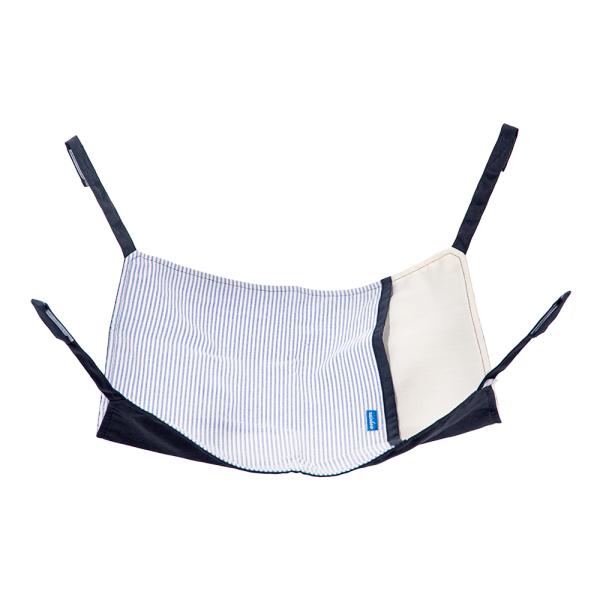 レインボー　もぐれるしましまハンモック　ブルー