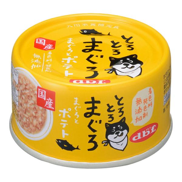 デビフ　とろとろまぐろ　まぐろとポテト　６０ｇ×２４　缶詰　犬　ウェットフード　ドッグフード