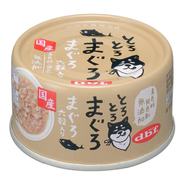 デビフ　とろとろまぐろ　まぐろ　六穀入り　６０ｇ×２４　缶詰　犬　ウェットフード　ドッグフード