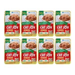 サンメイト　ＣＡＴ　ＪＯＹ　パウチ　まぐろ・かつお節入り　６０ｇ×８　キャットフード　ウェットフード