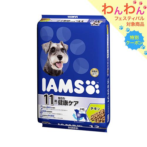 ドッグフード　アイムス　１１歳以上用　毎日の健康ケア　チキン　小粒　１２ｋｇ　お一人様１点限り