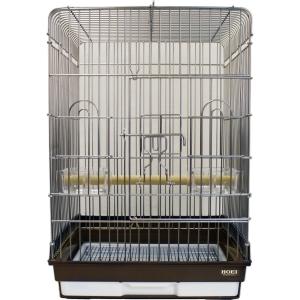 HOEI 鳥かご HOEI 101角手のりG ホワイト （32×26