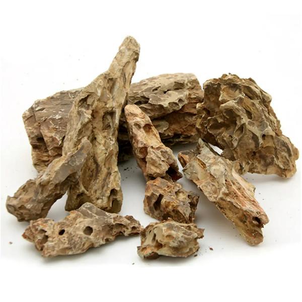 カミハタ　アクアリウムロック　気孔石　レイアウトセット　４５〜７５ｃｍ水槽向け　形状お任せ