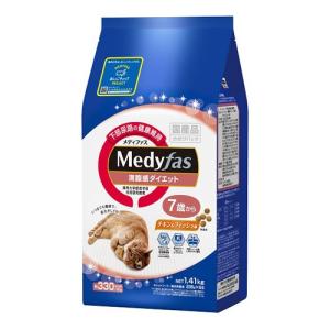 メディファス　満腹感ダイエット　７歳から　チキン＆フィッシュ味　１．４１ｋｇ（２３５ｇ×６袋）