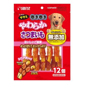 ゴン太のササミ巻き巻き やわらかさつまいも 12個の商品画像