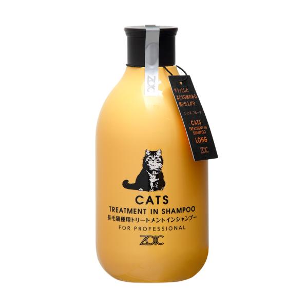 ゾイック　Ｎキャッツ　トリートメントインシャンプー　ロング　３００ｍｌ　長毛猫種用