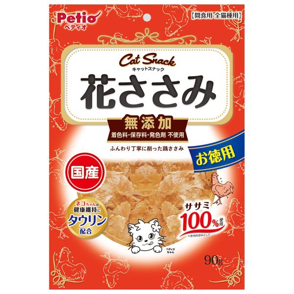 ペティオ　キャットＳＮＡＣＫ　花ささみ　９０ｇ