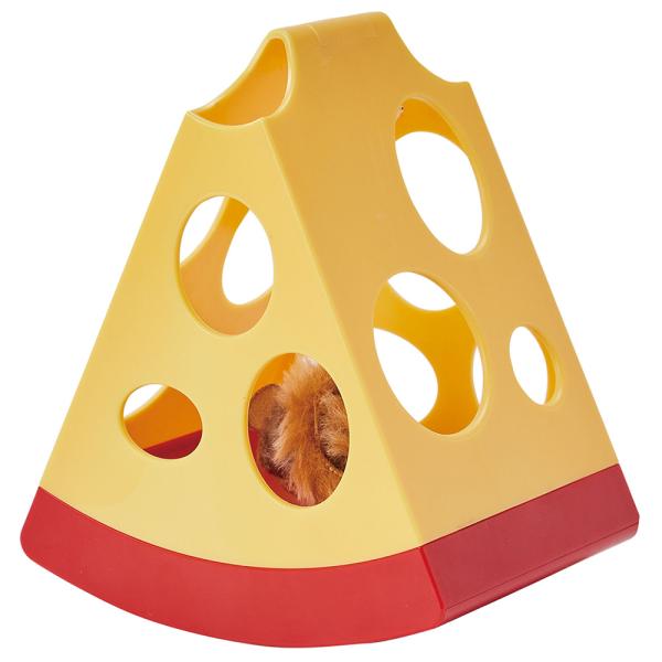 猫用おもちゃ　ワイルドマウス　カサコソチーズどろぼう