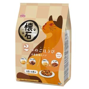 キャットフード　懐石　２つのごほうび　白身魚添えペア　６５０ｇ（６５ｇ×１０袋）　猫フード　国産