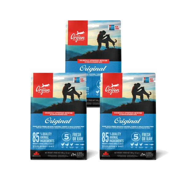 オリジン　オリジナル　３４０ｇ×３　ドッグフード　正規品