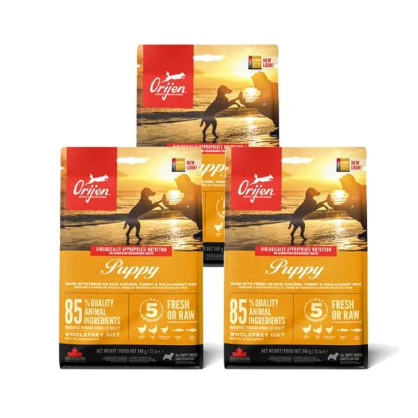 ドッグフード　オリジン　パピー　３４０ｇ×３　正規品