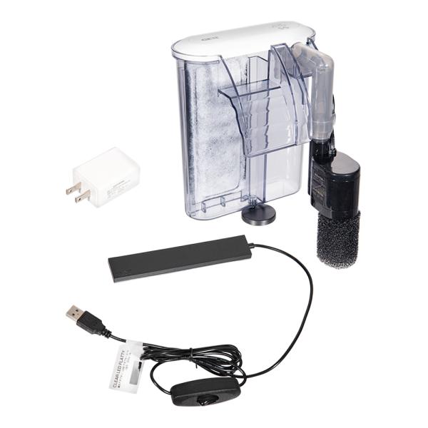 アウトレット品　ＧＥＸ　ＭｅＧｒｅｅｎ　スタートセット（スリムフィルターＤＣ−ＸＳＳ１＋クリアＬＥＤ...