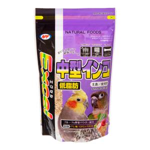 ＮＰＦ　エクセル　中型インコ　低脂肪　皮付き　５００ｇ　鳥　フード　餌　えさ　種　穀類