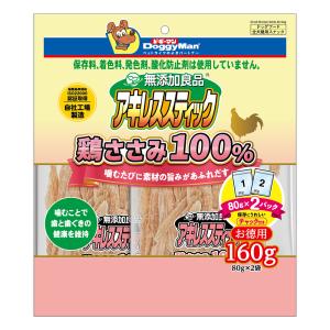 ドギーマン 無添加良品 アキレススティック 鶏ささみ100％ 90g