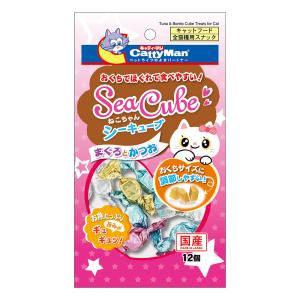 ドギーマン　ねこちゃんシーキューブ　まぐろとかつお　１２個